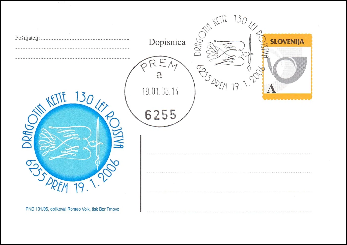 130 LET ROJSTCA DRAGOTIN KETTE